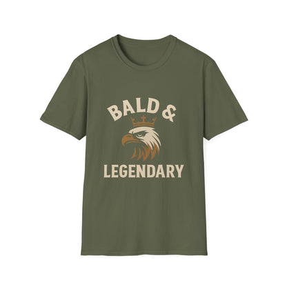 Bald & Legendary Eagle Graphic T-Shirt