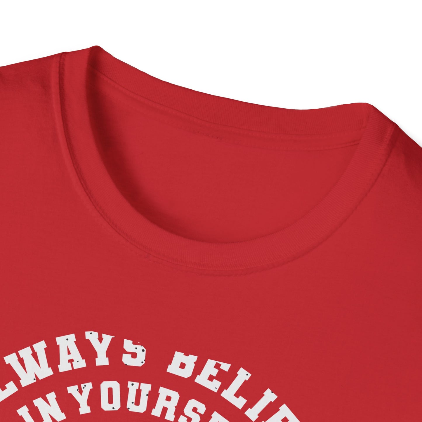 Vintage London Athletic Dept T-Shirt | England Collegiate Style 'Believe in Yourself' Tee | Premium Quality & Empowering