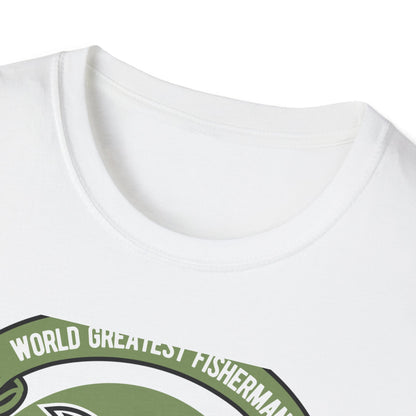 Epic World's Greatest Fisherman Marlin T-Shirt - 'Fishing Is My Cardio' Angler Tee Gift for Dad & Deep Sea Enthusiasts