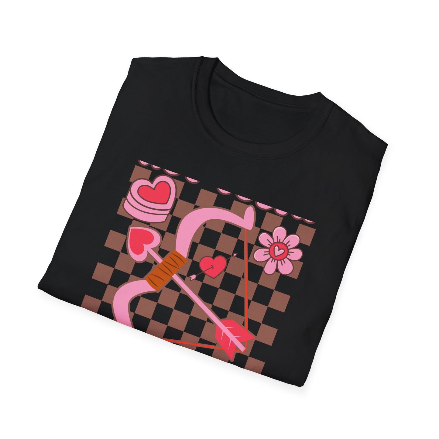 Sassy "Not Today Cupid" T-Shirt | Groovy Anti-Valentine's Day Heart Arrow Tee | Funny Retro Single Awareness Gift