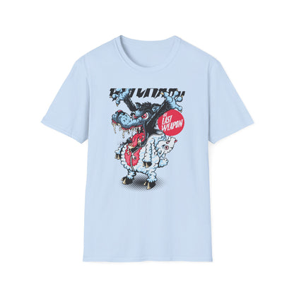 Epic 'GOTCHAA' Wolf in Sheep's Clothing T-Shirt - Unleash Your Wild Side with This Bold Graphic Tee!