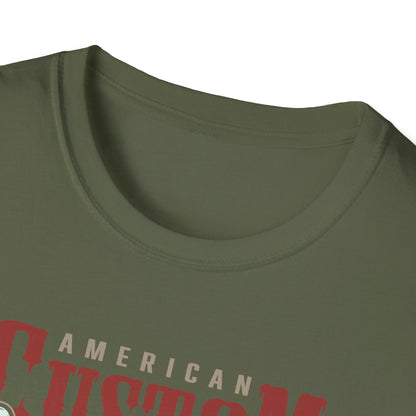 Legendary American Custom Eagle Motorcycle T-Shirt - Bold Biker Ride Fast or Die Last Tee, Vintage Chopper Enthusiast Gift