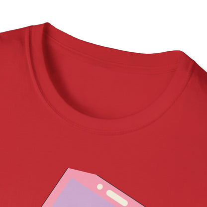 Sweet 'Call Me' Valentine's Day T-Shirt | Retro Love Letter Phone Tee | Adorable Romantic Gift for Her & Him