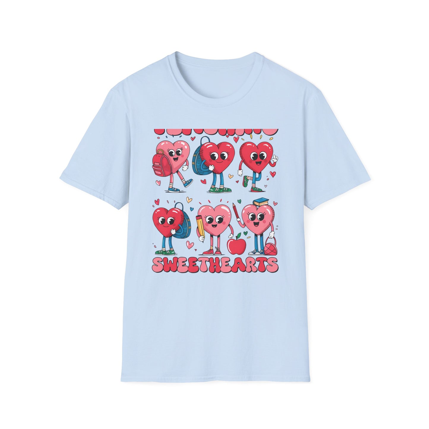 Adorable Teaching Sweethearts T-Shirt - Whimsical Teacher Appreciation Gift | Back to School Educator Tee