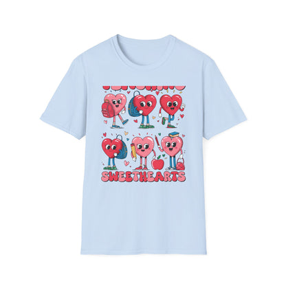 Adorable Teaching Sweethearts T-Shirt - Whimsical Teacher Appreciation Gift | Back to School Educator Tee