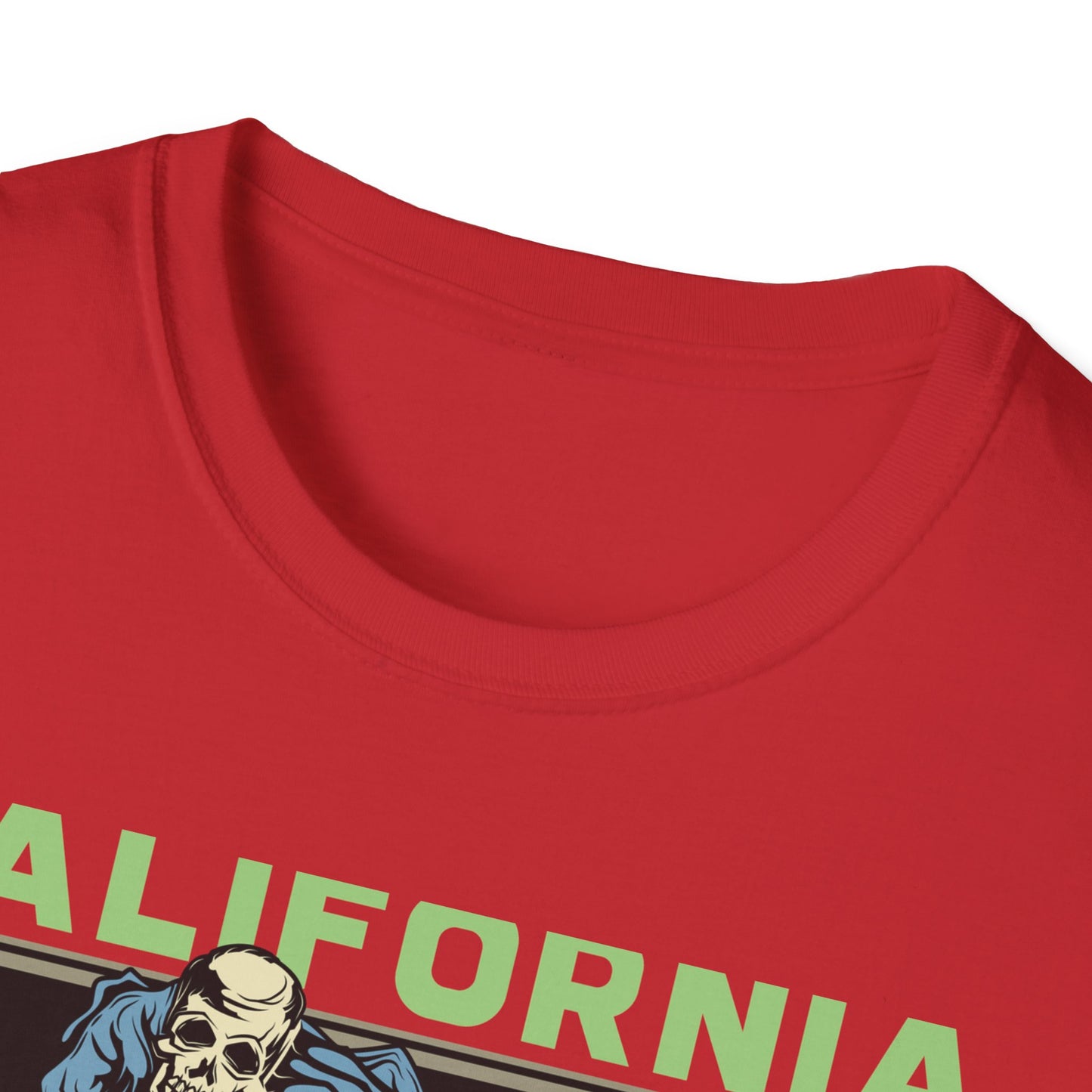 Rad Vintage California Skeleton Surfer T-Shirt - Ultimate Waves Paradise Tee