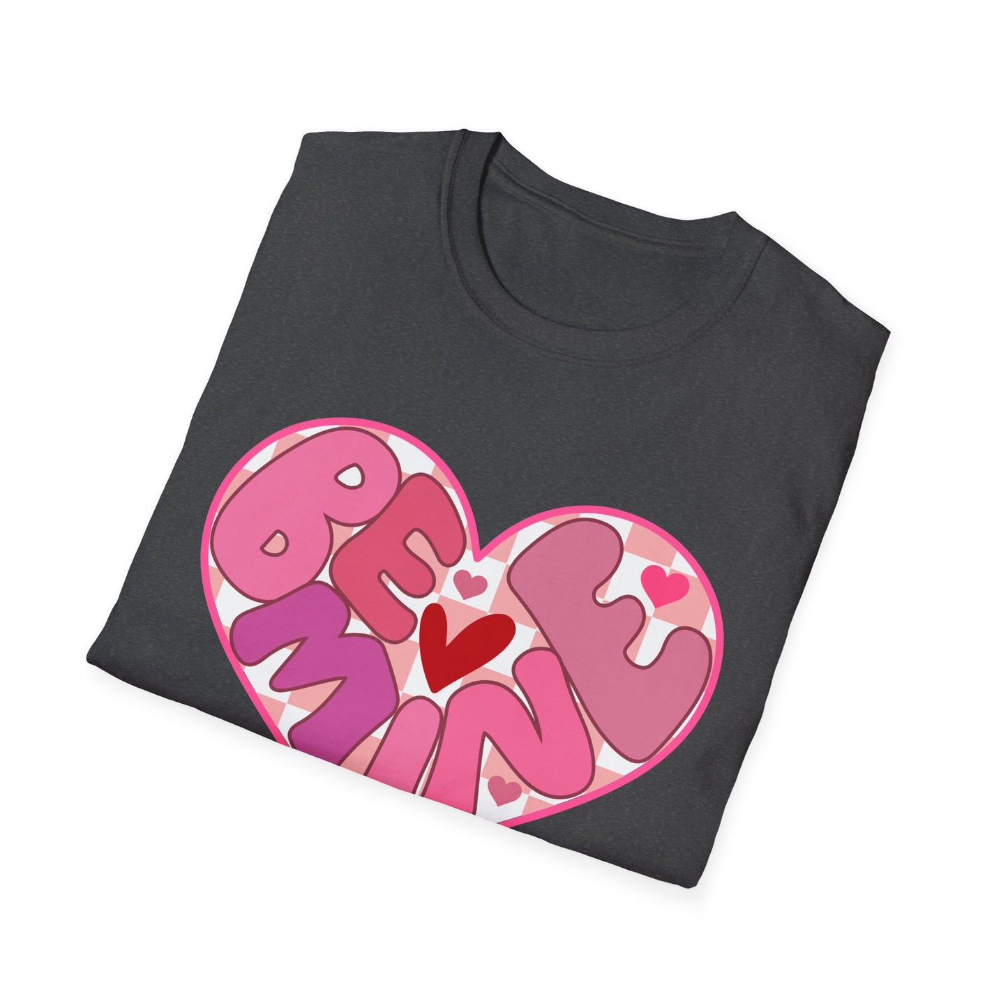 Sweet Be Mine Heart T-Shirt | Adorable Valentine's Day Love Tee | Retro Pink Aesthetic Gift for Her