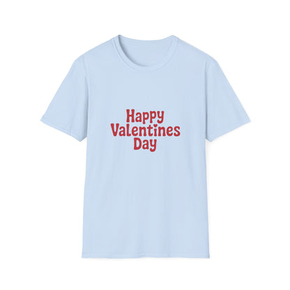 Groovy Happy Valentines Day T-Shirt | Retro Heart Love Tee Gift for Sweethearts & Couples | Cute Romantic Valentine's Shirt