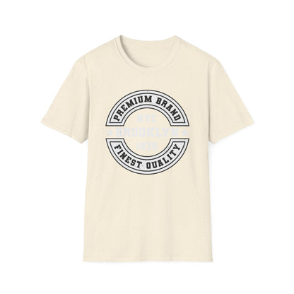 Iconic Brooklyn 1979 Premium T-Shirt | NYC Finest Quality Vintage Tee | Stylish Urban Heritage Apparel | Distressed Retro Look