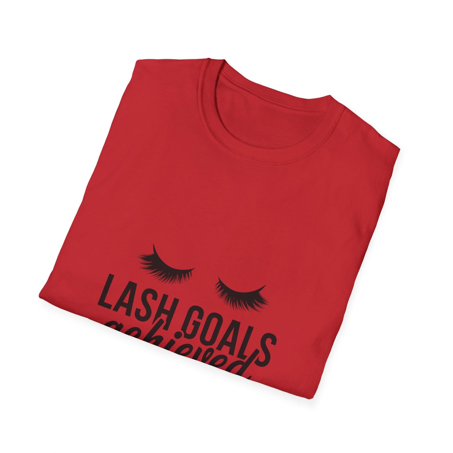 Mysterious Glam Eyelashes T-Shirt | Chic Beauty Fashion Tee | Unique Gift for Her | Stunning Dark Design