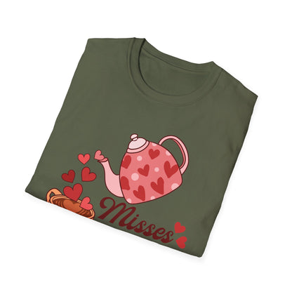 Charming 'Steal Your Heart' Teapot T-Shirt | Adorable Valentine's Day Love & Tea Lover Gift | Sweet Romantic Tee