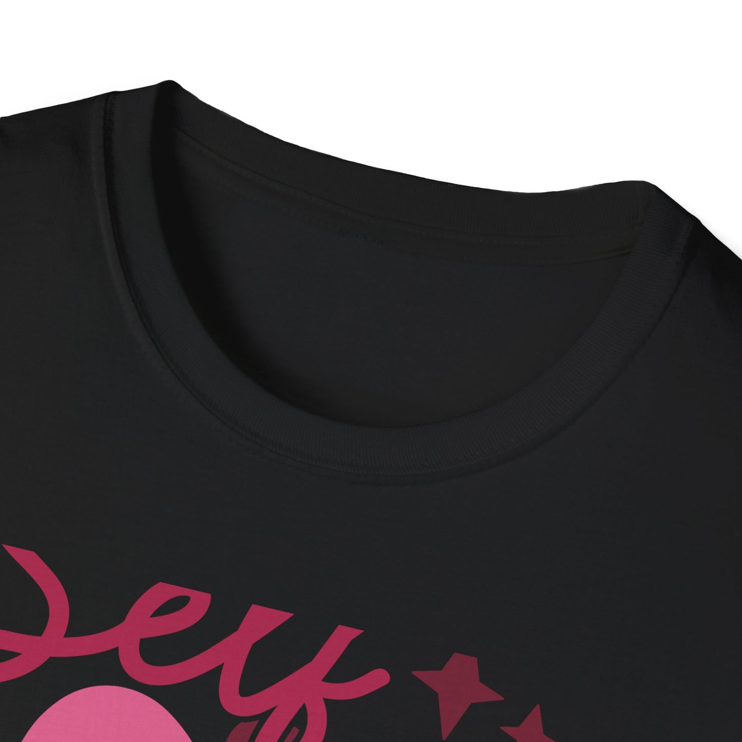 Vibrant Self Love Club T-Shirt | Groovy Retro Heart Design | Empowering Positive Vibes Tee for Women