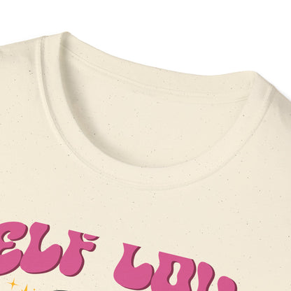 Self Love Is The Best Love T-Shirt | Groovy Cartoon Hearts Tee | Empowering Positive Vibes & Retro Style Gift for Her
