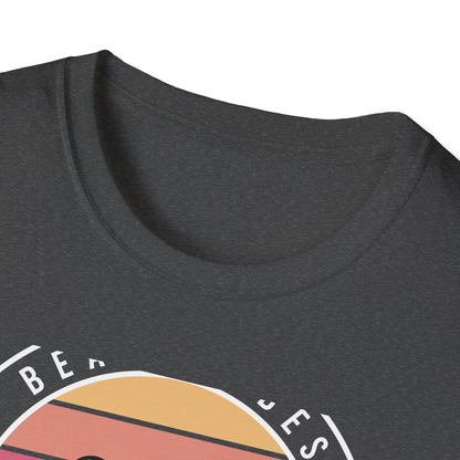 Epic Retro Sunset Hawaii Beach Vibes T-Shirt | Surfer Tropical Paradise Vacation Tee | Island Palm Tree Design Gift