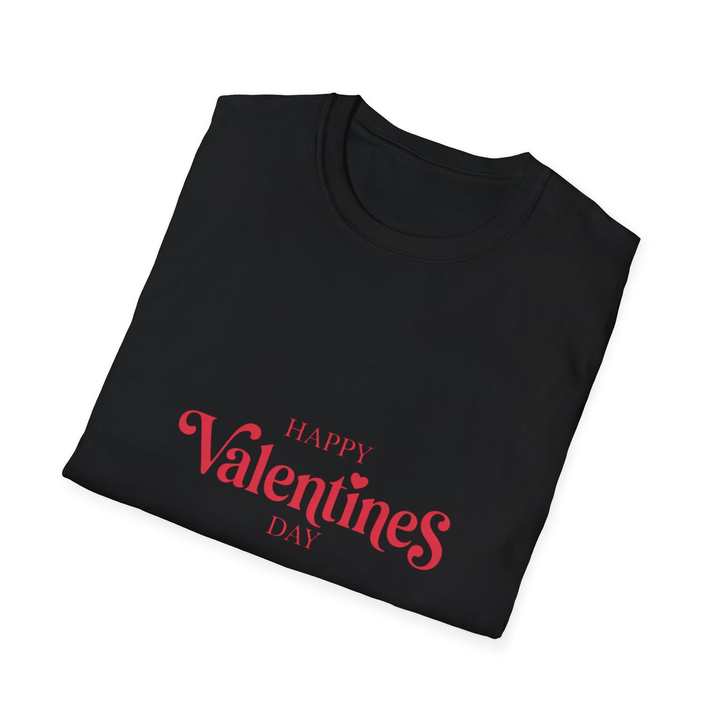 Sweet "Happy Valentines Day" T-Shirt | Charming Heart Love Tee | Perfect Romantic Gift for Him & Her | Celebrate Love