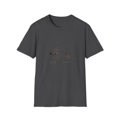 Epic Raccoon 'Snack Mode On' T-Shirt | Funny Animal Foodie Tee | Cozy & Unique Gift Idea for Wildlife Lovers