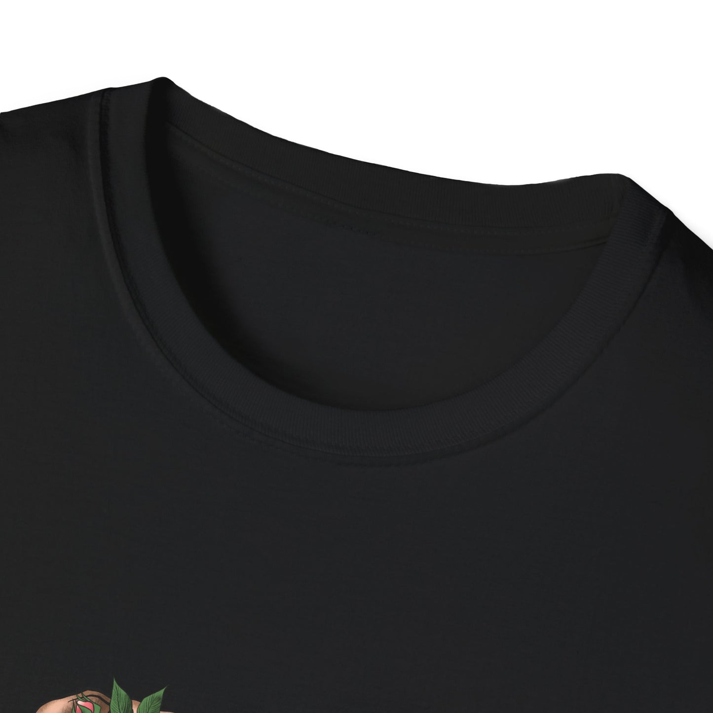 Captivating Anatomical Love Rib Cage T-Shirt - Edgy Floral Valentine's Day Conversation Hearts Tee for Unique Romance