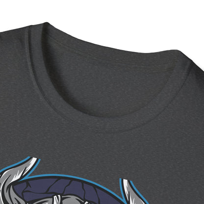 Epic Viking Skull T-Shirt | Fierce Horned Warrior Design Tee for Men | Bold Norse Mythology Apparel