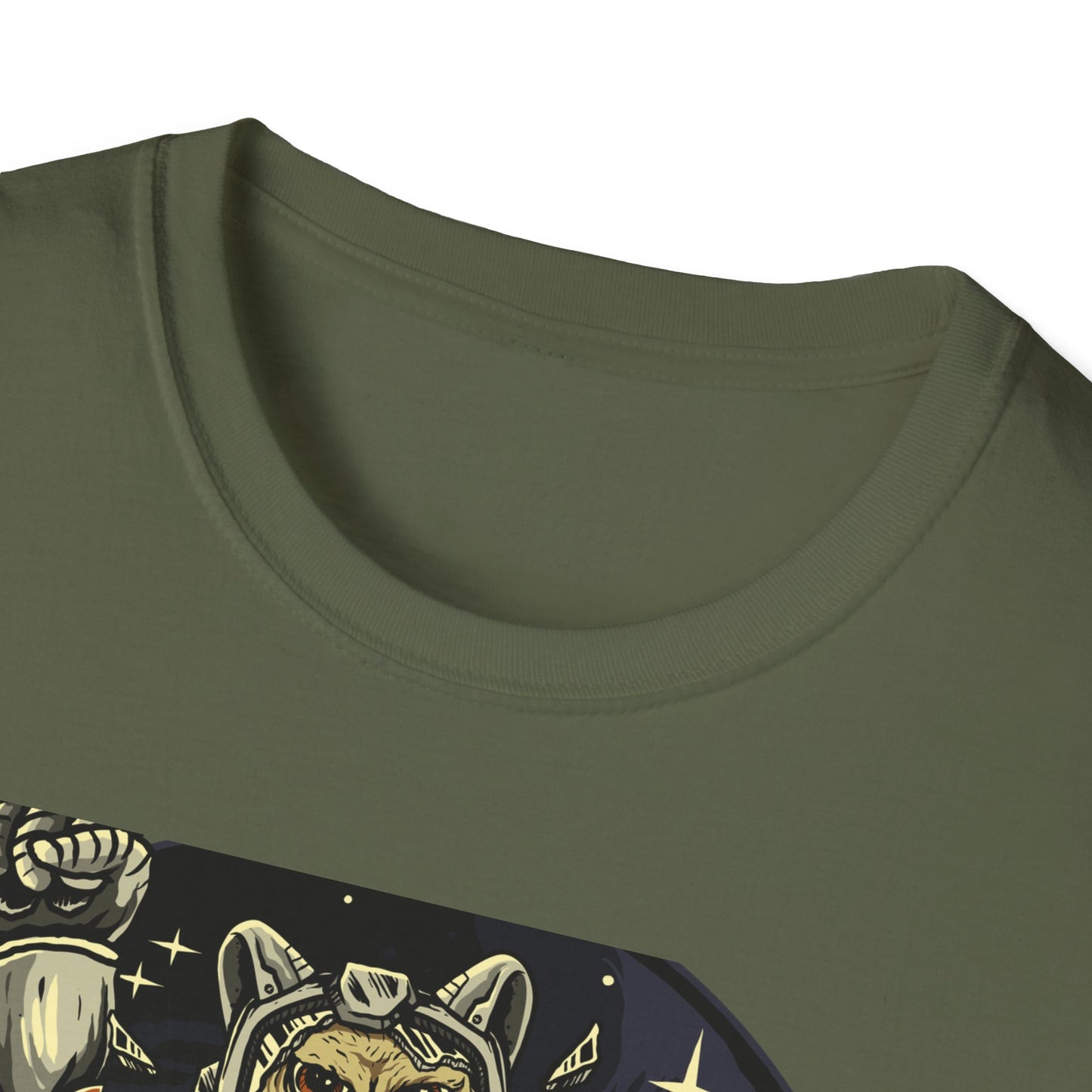 Gravity-Defying Astronaut Cat T-Shirt | Grumpy Space Kitty Tee | Unique Sci-Fi Animal Lover Gift