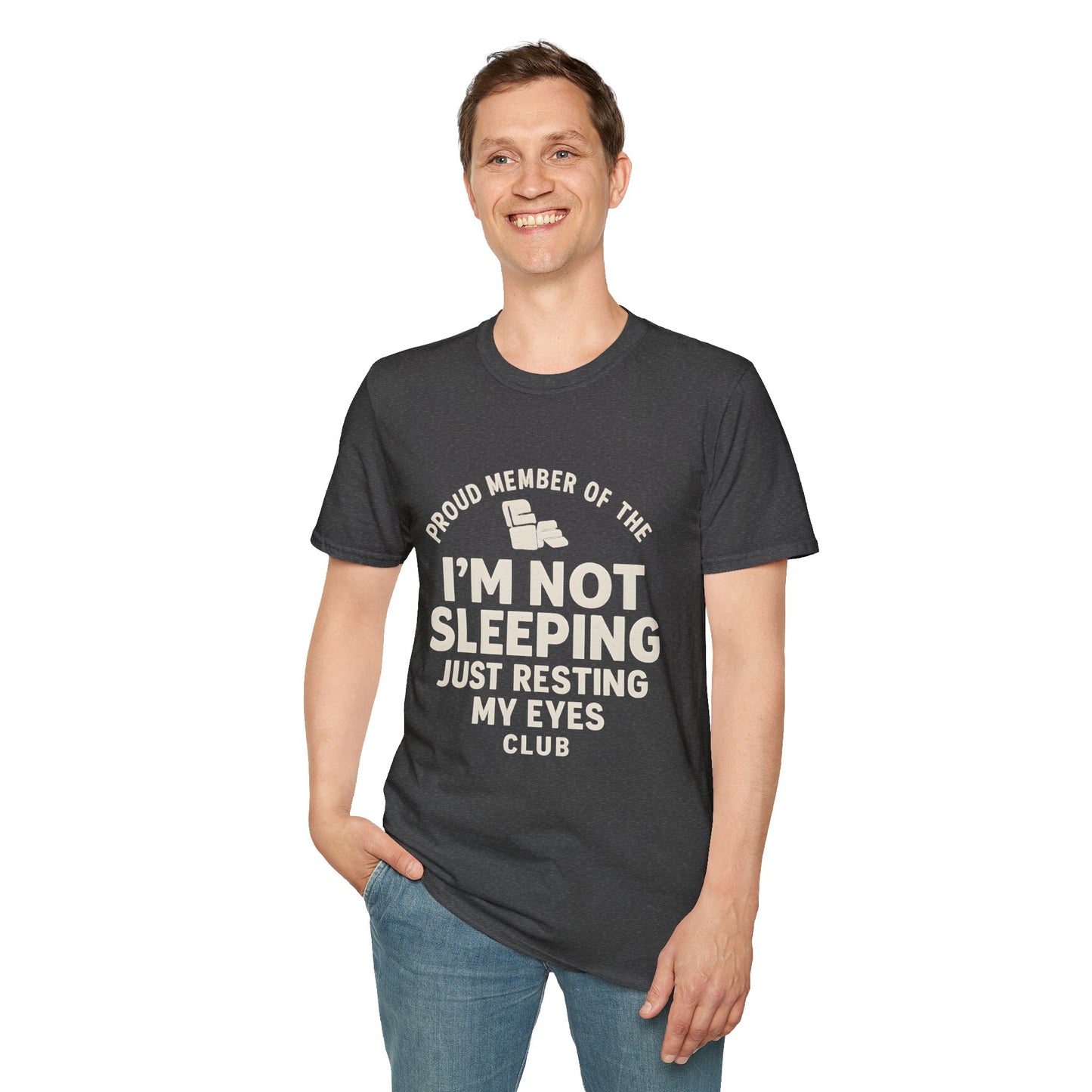 Funny Dad Nap Club Graphic Shirt