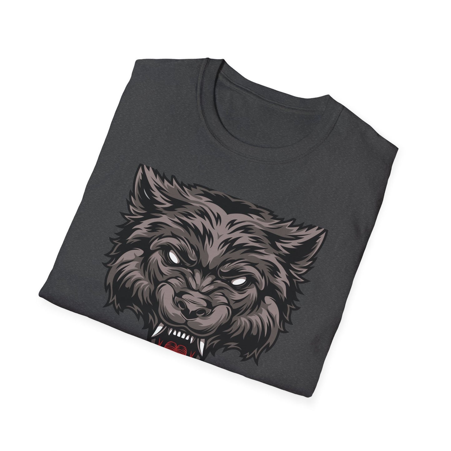 Fierce Snarling Wolf Head T-Shirt | Unleash Your Wild Side | Bold Alpha Predator Graphic Tee for Men & Women