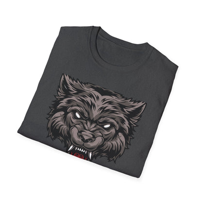 Fierce Snarling Wolf Head T-Shirt | Unleash Your Wild Side | Bold Alpha Predator Graphic Tee for Men & Women