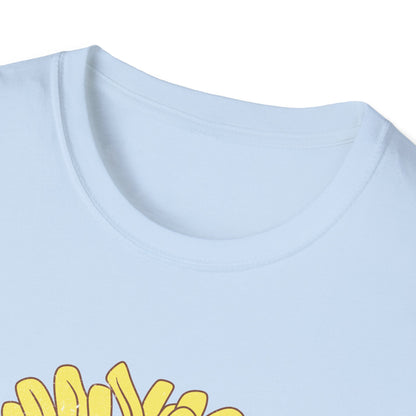Hilarious "Fries Before Guys" T-Shirt | Trendy Retro Foodie Tee for Women, Bachelorette Parties & Best Friend Gifts