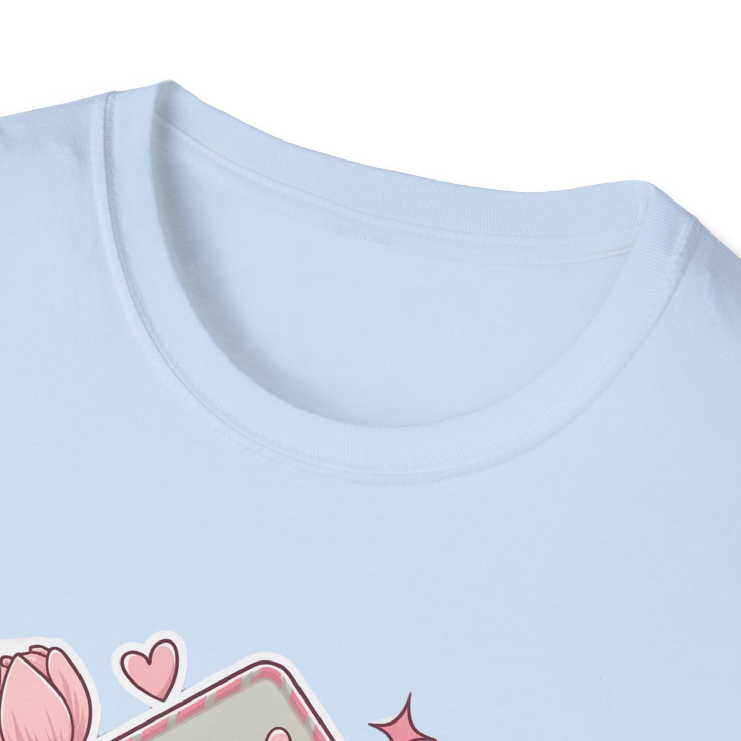 Charming 'Take All My Love' Floral T-Shirt - Romantic Peony & Tulip Envelope Tee | Sweet Valentine's Day Gift for Her