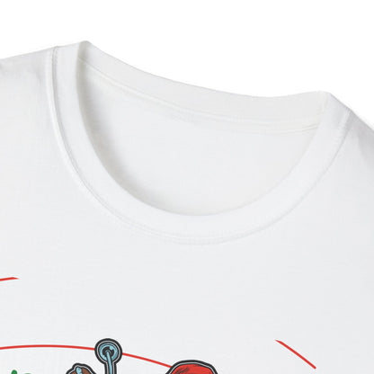 Epic Santa Biker T-Shirt - Cool Christmas Motorcycle Tee | Funny Holiday Rider Apparel Gift for Men & Women | 'Santa Is Coming To Town'