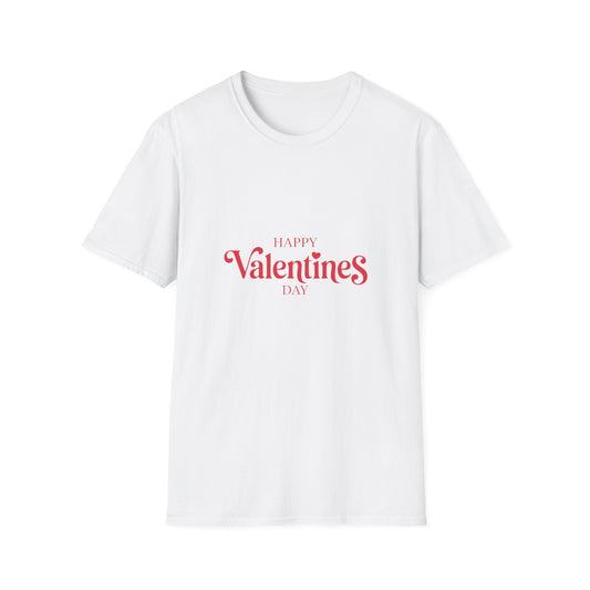 Sweet "Happy Valentines Day" T-Shirt | Charming Heart Love Tee | Perfect Romantic Gift for Him & Her | Celebrate Love