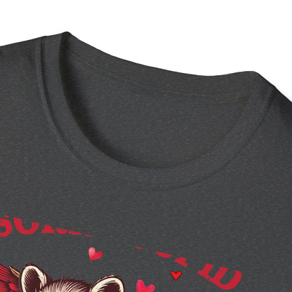 Hilarious Feral Raccoon Cupid T-Shirt | Anti-Valentine's Day Sarcastic Tee | Unique Funny Gift for Animal Lovers