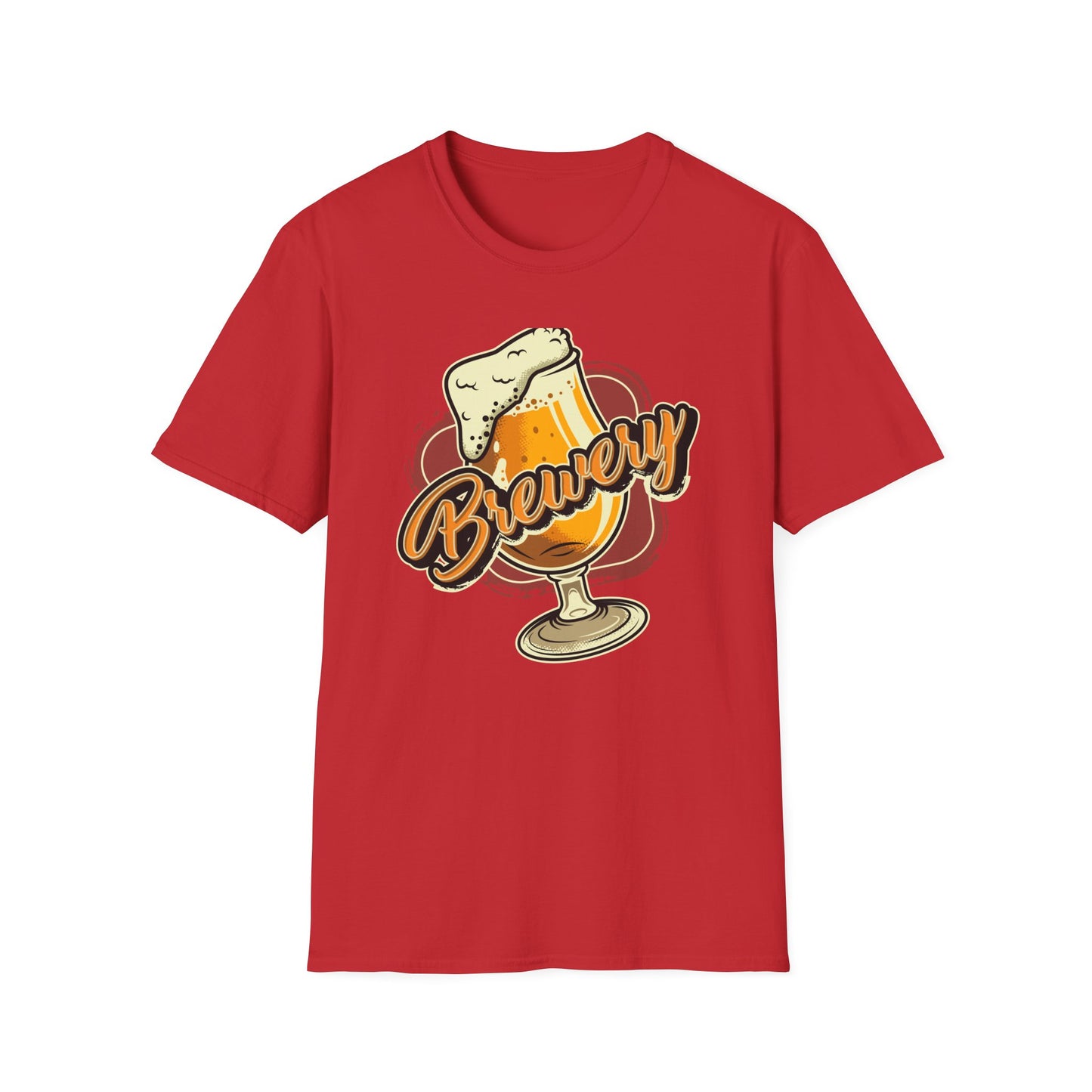 Cheers! Awesome Brewery Beer Glass T-Shirt - Vintage Craft Beer Lover Tee for Pub & Homebrew Enthusiasts