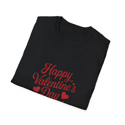 Charming Happy Valentine's Day T-Shirt | Sweet Hearts Romantic Love Tee Gift for Couples