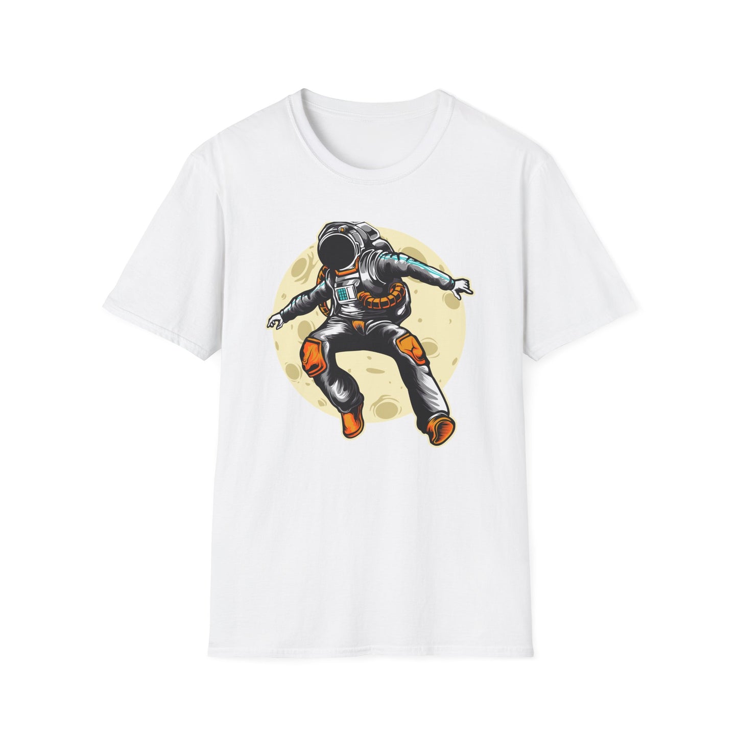 Epic Astronaut Moon Float T-Shirt | Gravity-Defying Space Explorer Tee | Cool Cosmic Gift for Men & Women