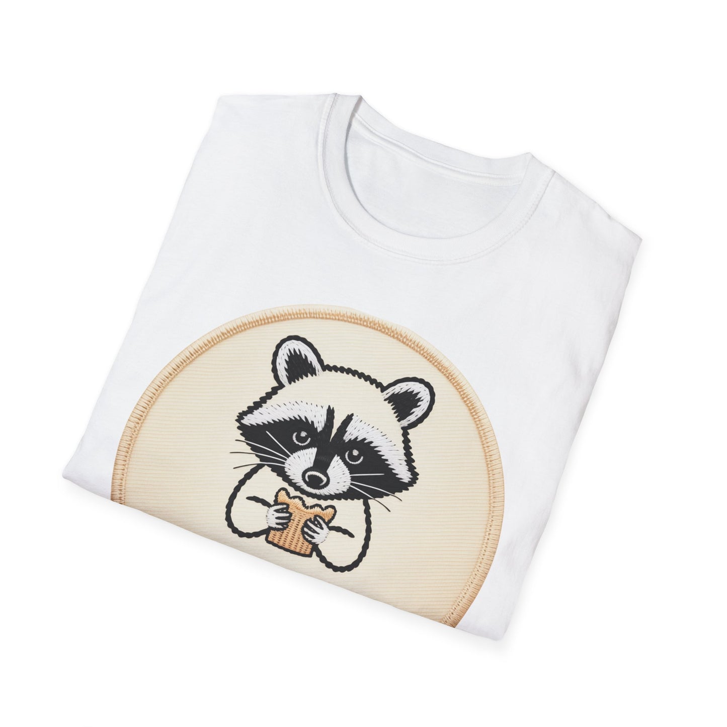 Hilarious Raccoon Snack Break Forever T-Shirt - Cute Foodie Animal Lover Tee | Trendy & Comfy Graphic Top