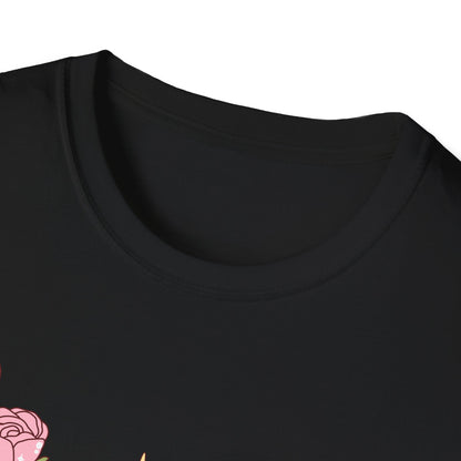 Enchanting "Reading is my Love" T-Shirt for Bookworms | Cute Pink Book & Roses Tee | Ultimate Gift for Avid Readers