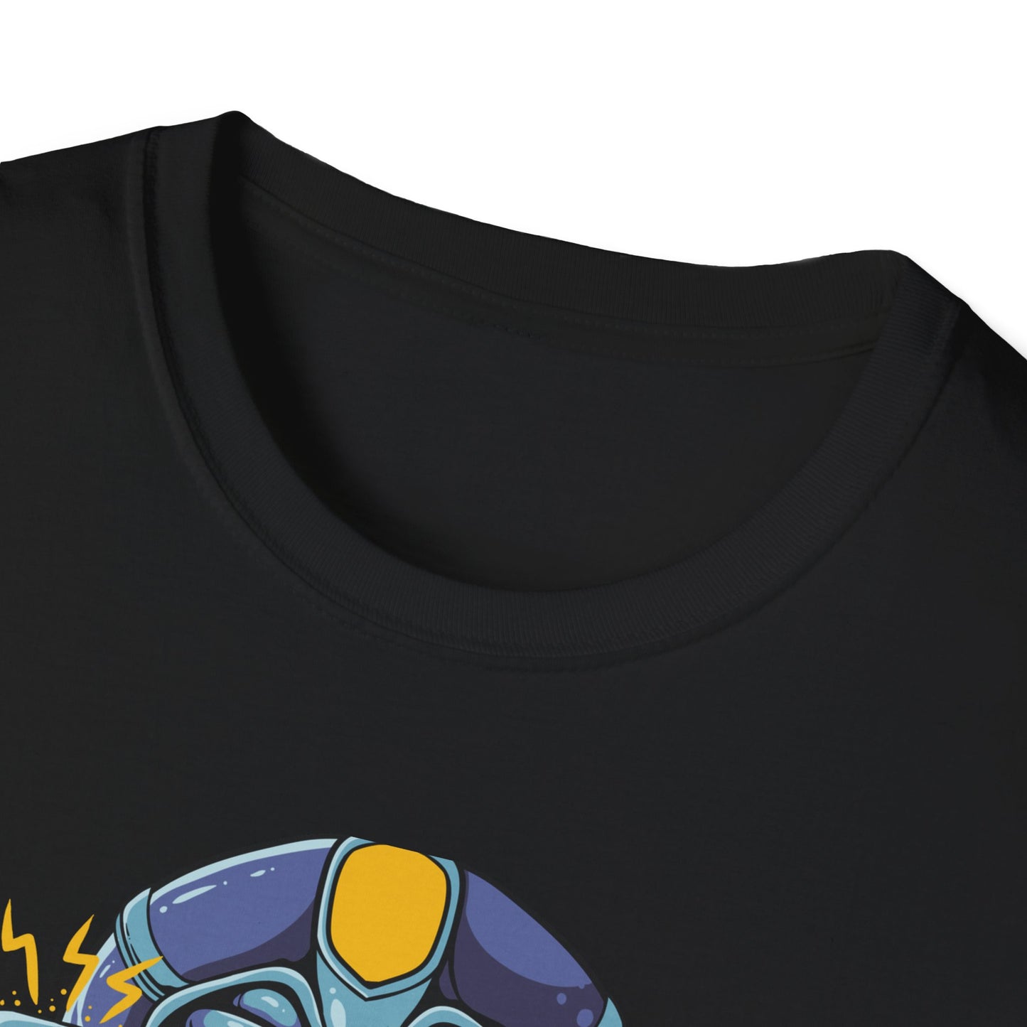 Epic Space Soldier Gorilla T-Shirt: Fierce Sci-Fi Ape Blaster Tee - Galactic Warrior Graphic for Gamers & Sci-Fi Fans