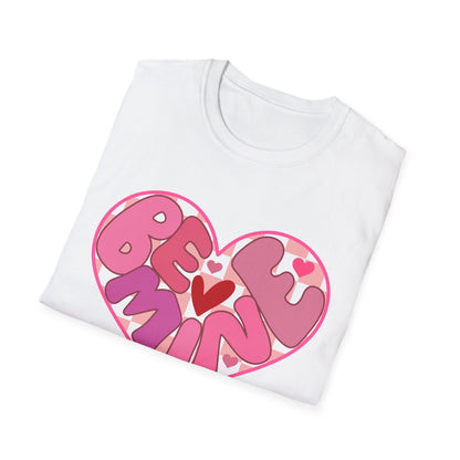 Sweet Be Mine Heart T-Shirt | Adorable Valentine's Day Love Tee | Retro Pink Aesthetic Gift for Her
