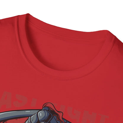Epic Last Fight Undead Knight T-Shirt | Grim Medieval Warrior Battle Tee | Dark Fantasy Gaming Apparel