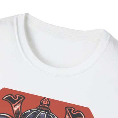Epic Samurai Wolf Warrior T-Shirt - Japanese Kabuto & Fierce Spirit Tee | Bold Graphic Tee