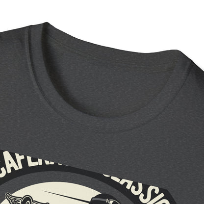 Vintage Cafe Racer Classic T-Shirt | Legendary Biker Club Motorcycle Tee for Men | Custom Garage Mechanic Apparel Gift