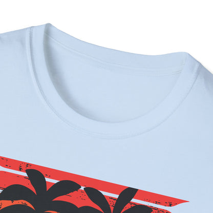 Awesome Vintage Hawaii Surf Session 1987 T-Shirt | Retro Palm Tree Beach Sunset Tee for 80s Style