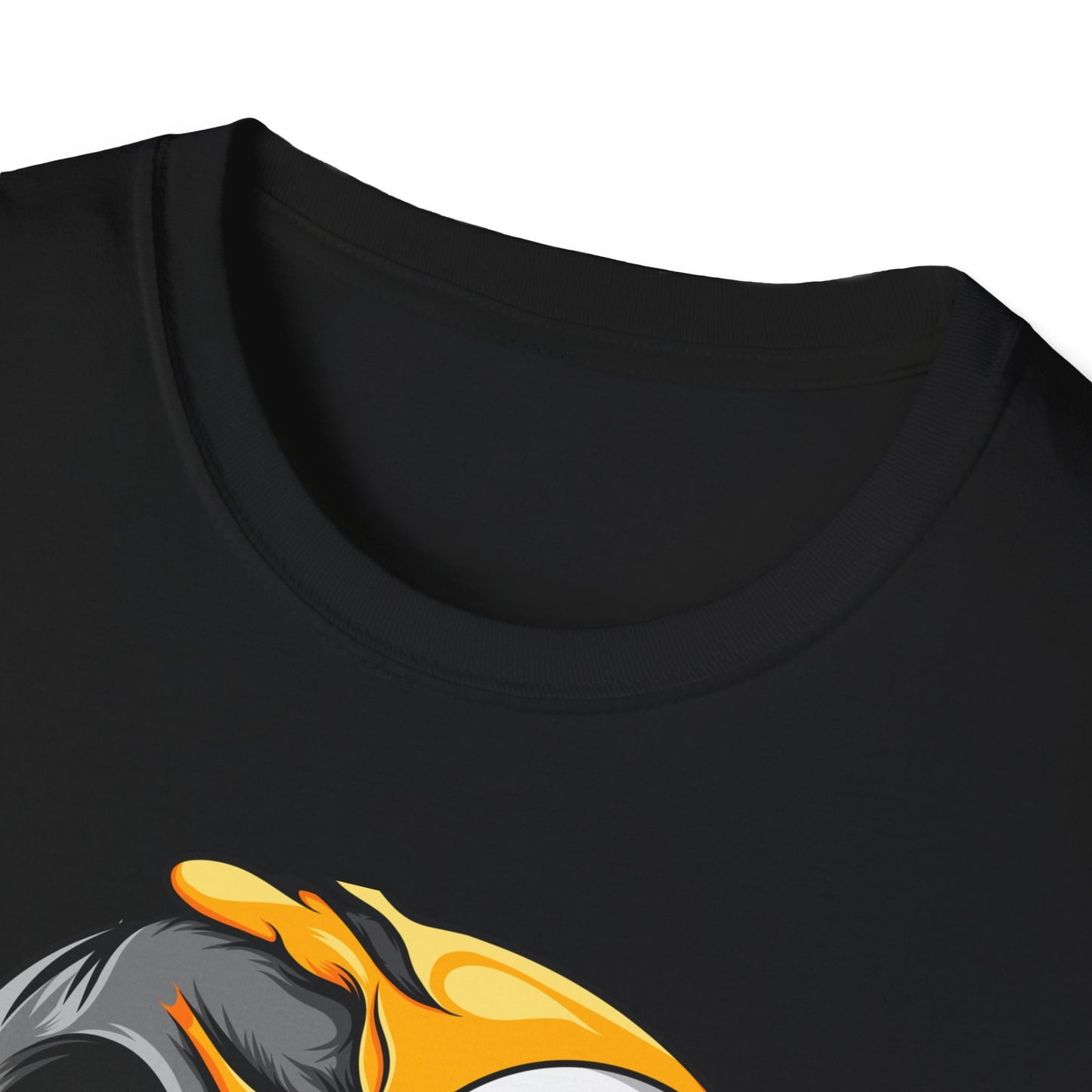 Unique Melting Skull Smiley Face T-Shirt - Vibrant Edgy Cartoon Graphic Tee for Pop Culture Fans