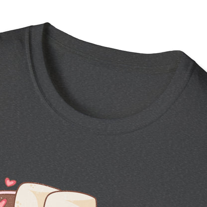 Sweet True Love Hot Chocolate T-Shirt | Adorable Marshmallow Couple Valentine's Day Gift Tee