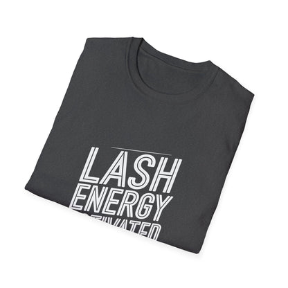 Lash Energy Activated T-Shirt | Chic Beauty & Lash Tech Tee | Empowering Style for Makeup Artists & Enthusiasts | Must-Have