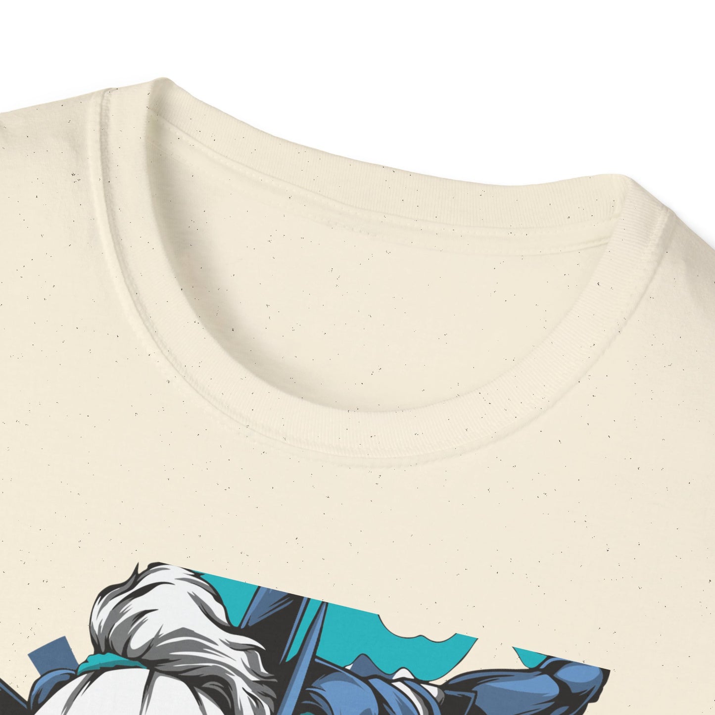 Epic Cybernetic Warrior Anime T-Shirt | Dynamic Futuristic Hero Manga Tee for Gamers & Sci-Fi Fans