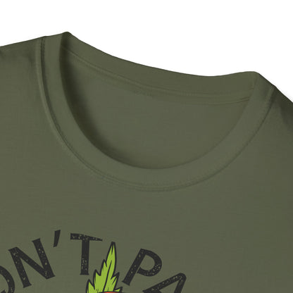 Awesome Don't Panic It's Organic Rasta Skull T-Shirt | Unique Cannabis Leaf Reggae Tee for Chill Vibes