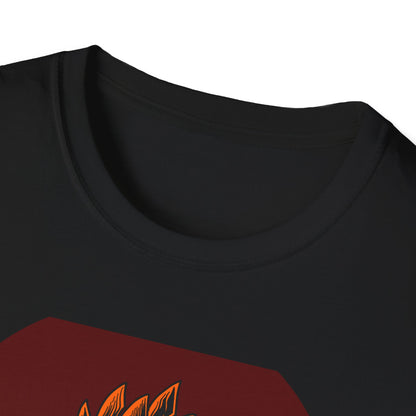 Fierce Mythical Raven Phoenix Warrior T-Shirt - Striking Tribal Art Statement Tee